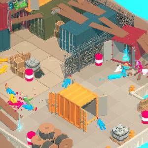 Akuto: Showdown - Patio de Contenedores