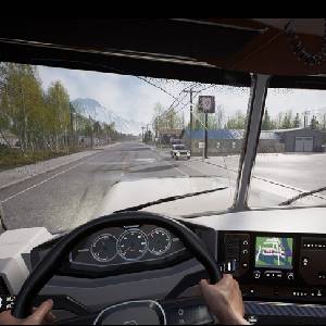 Alaskan Road Truckers - Vista de Cámara Interior