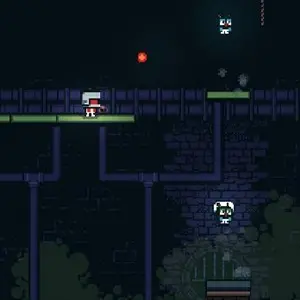 Alien Cat Story - Obstáculos y enemigos