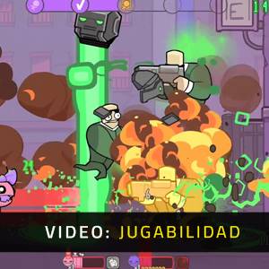 Alien Hominid Invasion Video de la jugabilidad