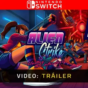 Alien Strike Blasting the Intruders Nintendo Switch - Tráiler