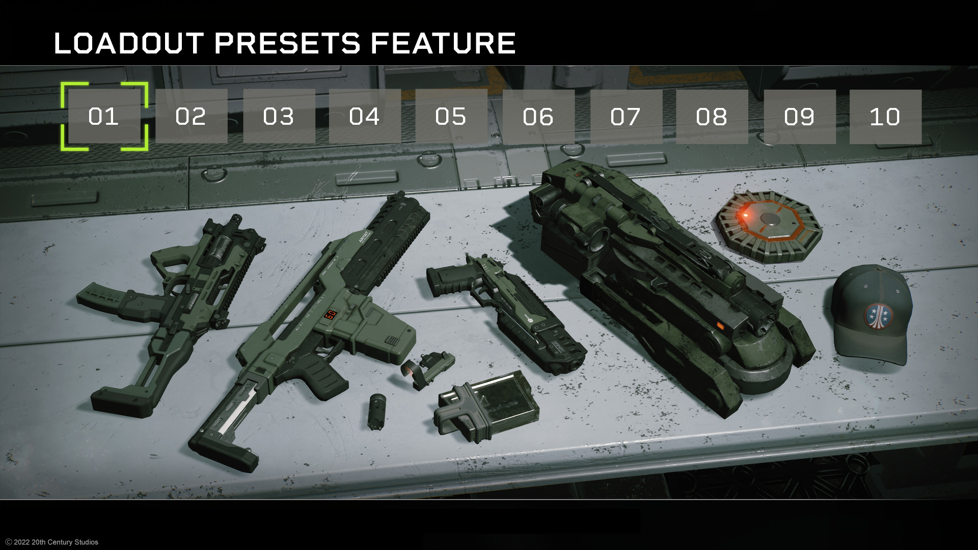 aliens fireteam elite loadout presets