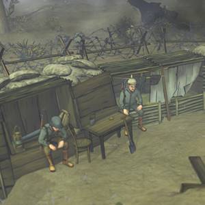 All Quiet in the Trenches - Soldados descansando