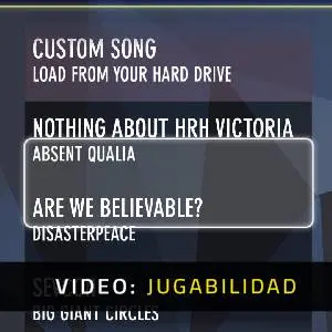 Alphabeats - Video de la Jugabilidad