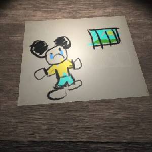 Amanda the Adventurer 2 - Boceto Encarcelado