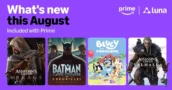 Juega gratis con Prime: Juegos en la nube de Amazon Luna en agosto de 2026