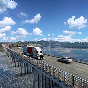American Truck Simulator – Montana - Puente de paso