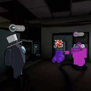 Among Us 3D - Gris y Rosa