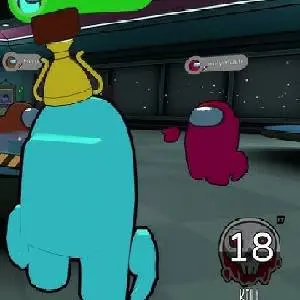 Among Us 3D - Botón