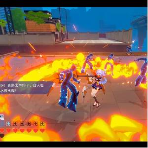 Apex Heroines - Ráfaga de llamas