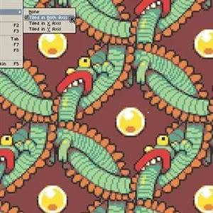 Aseprite - Modo en Mosaico