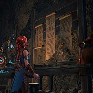 Asterigos Curse of the Stars - Comprobación de los pergaminos