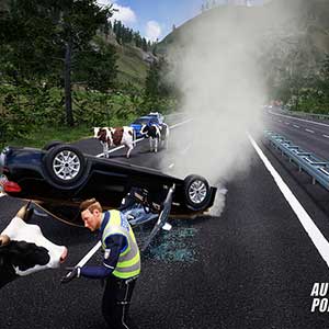 Autobahn Police Simulator 3 - Accidente de coche