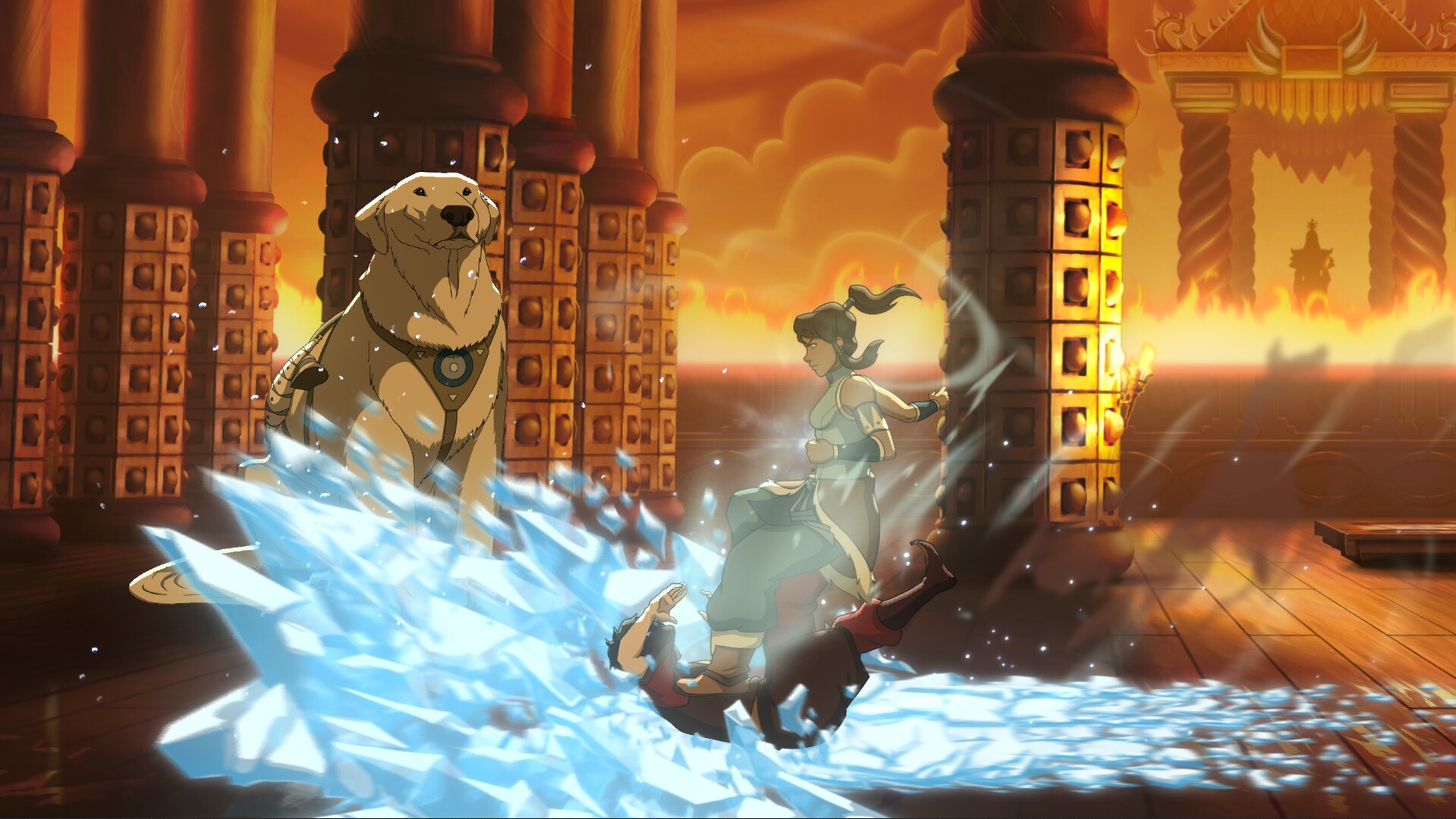 Avatar Legends The Fighting Game personajes jugables