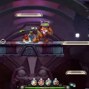 Awesomenauts - Sir Jimmy Lionheart Skin - Jimmy y el Lux5000