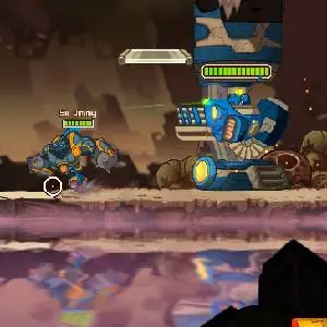 Awesomenauts - Sir Jimmy Lionheart Skin - Torreta Aliada