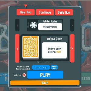 Balatro - Nueva carrera