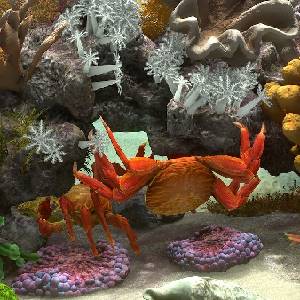 Behind Glass: Aquarium Simulator - Cangrejos