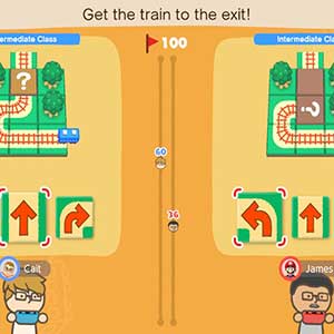 Big Brain Academy Brain vs. Brain Minijuego Del Tren