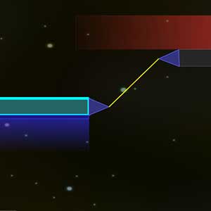 Forma de triángulo conectado