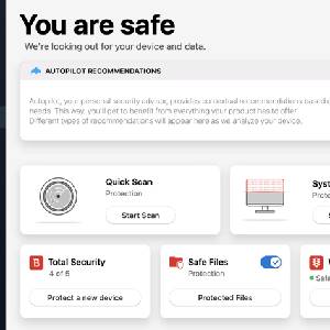 Bitdefender Total Security 2022 - Panel de control
