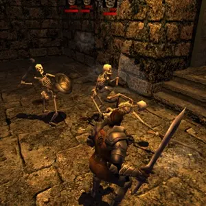 Blade of Darkness - Esqueleto