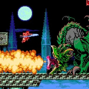 Bloodstained Curse of the Moon 2 - Drago-Simbionte