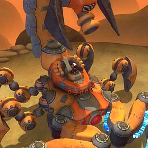 Poderoso robot escorpión