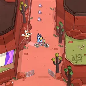 Bluey’s Quest for the Gold Pen - Etapa en Bicicleta