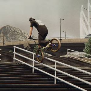 BMX Streets - 180 Contrapedal