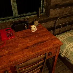 Borderline Homicide - Habitación de la cabaña