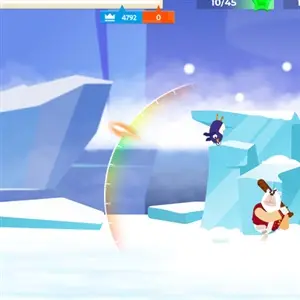 Bouncemasters 2: Pengu Throw - Arco del swing