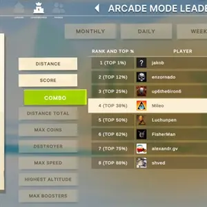 Bouncemasters 2: Pengu Throw - Clasificación arcade