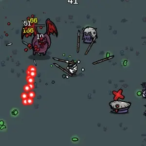Brotato Abyssal Terrors - Lanzas