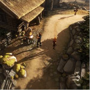 Brothers A Tale of Two Sons Mostrando Pergamino