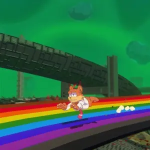 Bubsy 4D - Carretera del Arcoíris