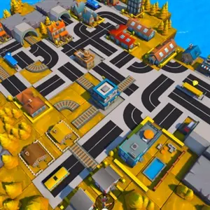 Busway Islands Puzzle - Vías