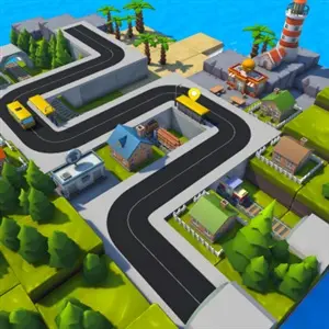 Busway Islands Puzzle - Autobús