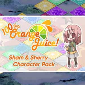 100% Orange Juice Sham and Sherry Character Pack Pc