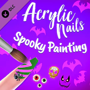 Acrylic Nails! Spooky Painting Switch