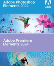 Adobe Photoshop Elements 2024 & Adobe Premiere Elements 2024 Pc