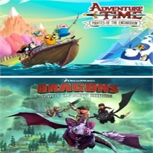 Adventure Time Pirates of the Enchiridion and DreamWorks Dragons Dawn of New Riders Bundle