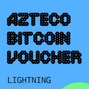 Azteco Bitcoin Lighting Gift Card Pc