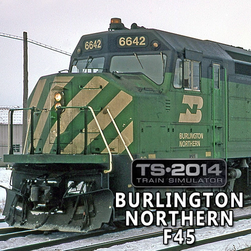 Train Simulator Burlington Northern F45 Pc