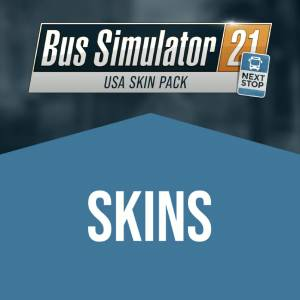 Bus Simulator 21 Next Stop USA Skin Pack Playstation 4