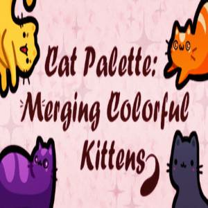 Cat Palette Merging Colorful Kittens Pc