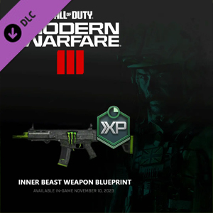 COD MW3 Inner Beast Weapon Blueprint Xbox One