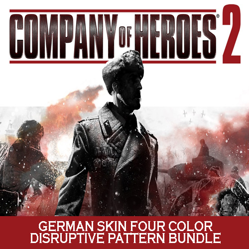 Comprar Company of Heroes 2 German Skin Four Color Disruptive Pattern Bundle CD Key Comparar Precios