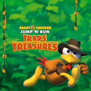 Crazy Chicken Jump n Run Traps and Treasures Playstation 4