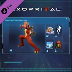 Exoprimal Zephyr Alpha Fire Dragon Set